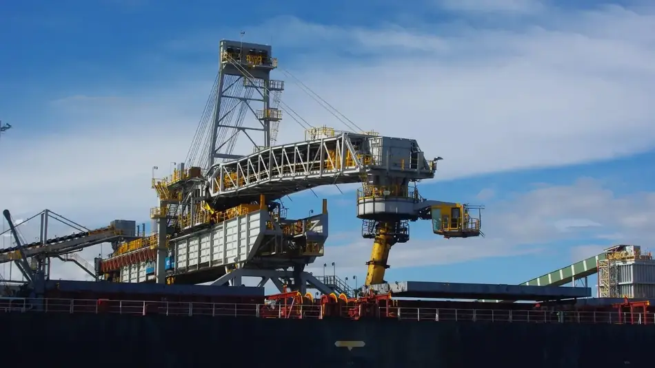 Cranes at Newcastle Port
