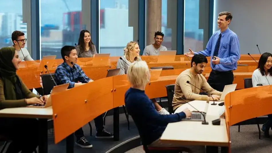Class at the University of Newcastle