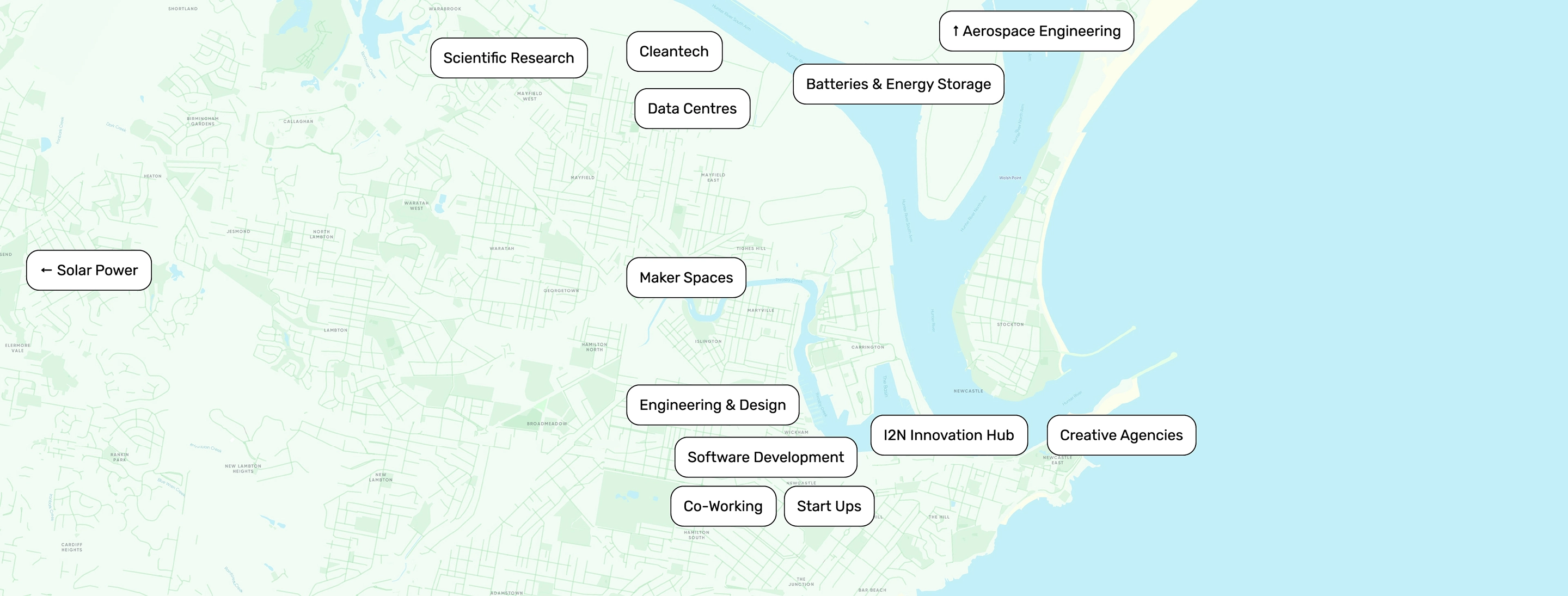 Tech industries in Newcastle, based in the city